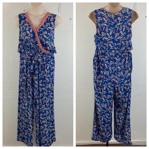 dressbarn navy jumpsuit